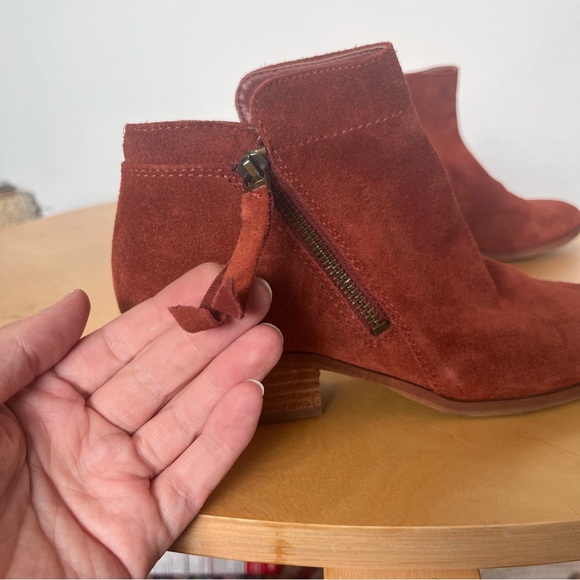 Sam Edelman Packer Ankle Boots Rust Color Women’s Size 7 - Picture 10 of 14